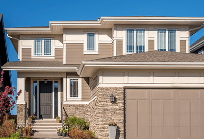 Exterior shot of a house