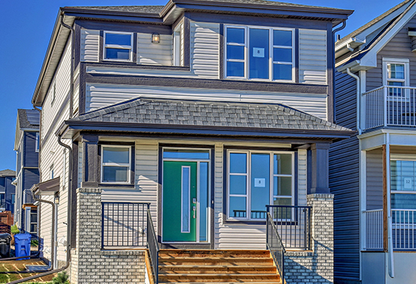 Exterior shot of a house