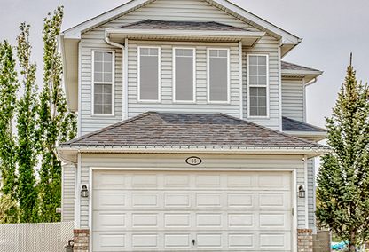 Exterior shot of a house