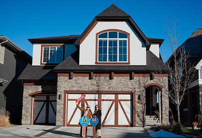 Exterior shot of a house